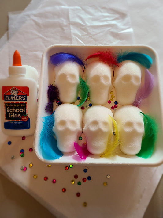 Glitter and Glue Sugar Skull Decorating Kit